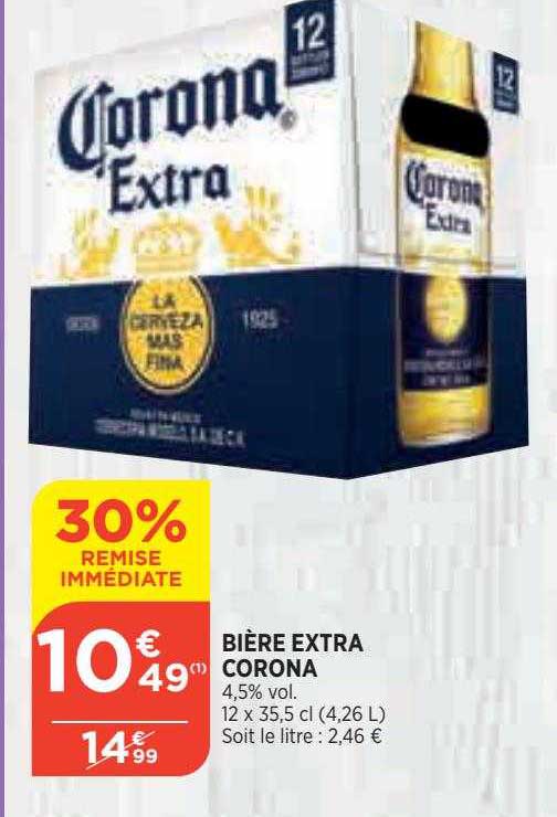 Bière Extra Corona