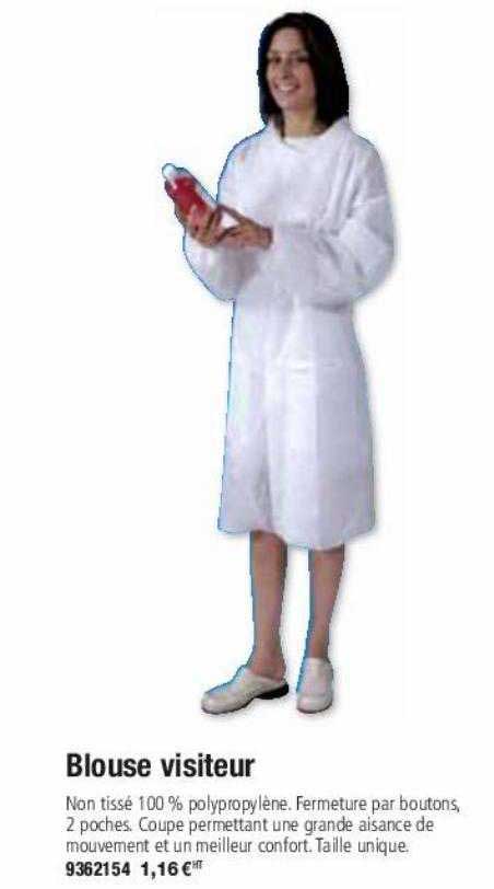 blouse visiteur