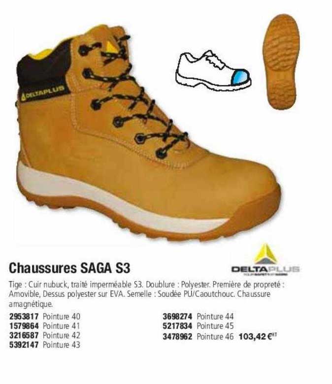 chaussures saga s3