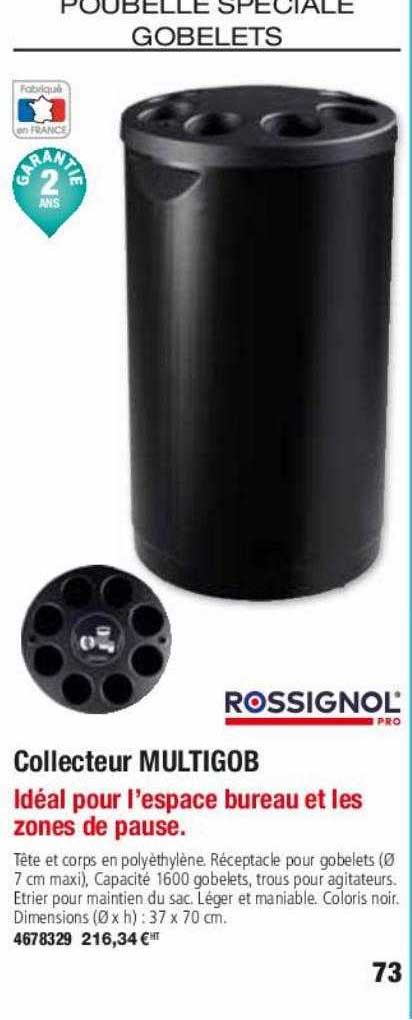 Collecteur Multigob Rossignol