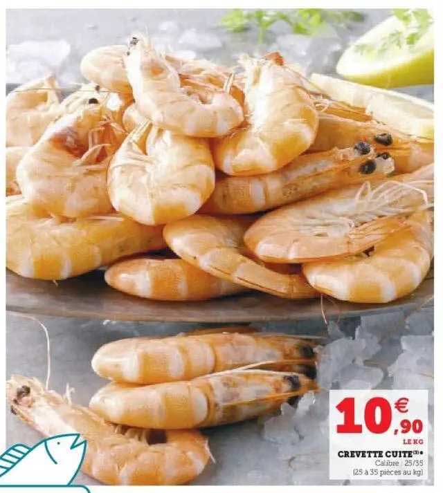 Crevette Cuite