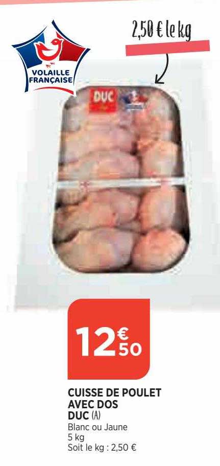 Cuisse De Poulet Avec Dos Duc