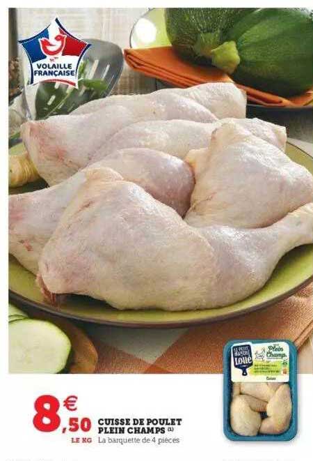 cuisse de poulet plein champs