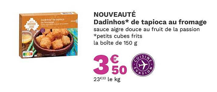 Dadinhos De Tapioca Au Fromage