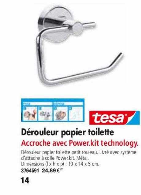 Dérouleur Papier Toilette Tesa