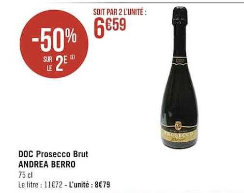 doc prosecco brut andrea berro