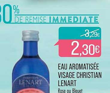 eau aromatisée visage christian lenart