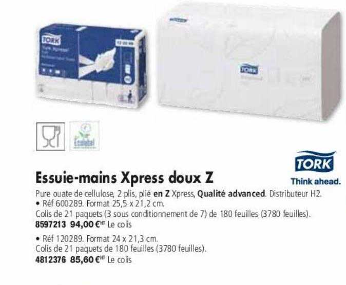 essuie-mains xpress doux z