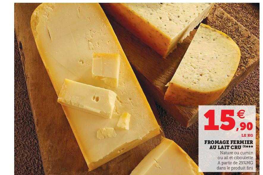 Fromage Fermier Au Lait Cru