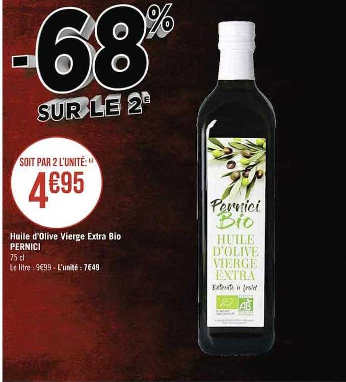 huile d'olive vierge extra bio pernici