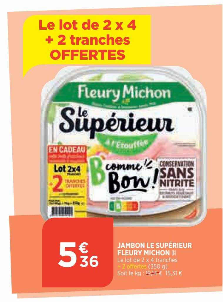 jambon le supérieur fleury michon