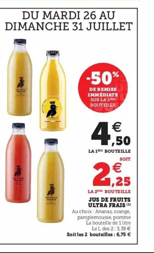 Jus De Fruits Ultra Frais