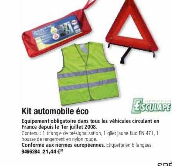 kit automobile éco esculape