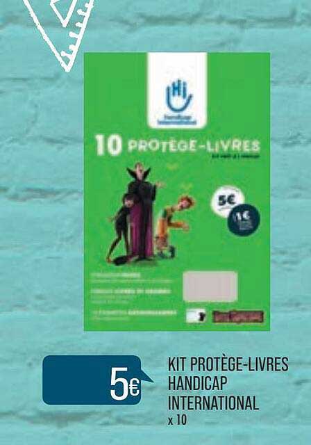 kit protège-livres handicap international