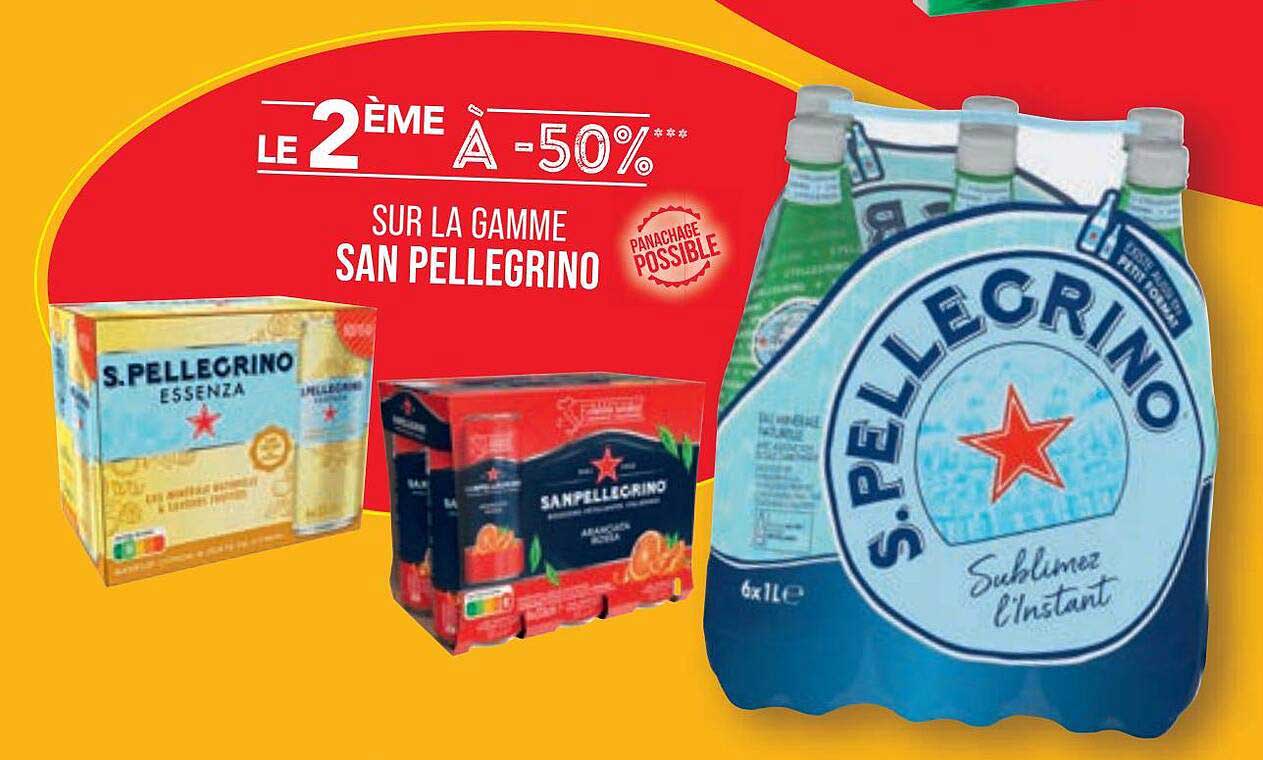 la gamme san pellegrino
