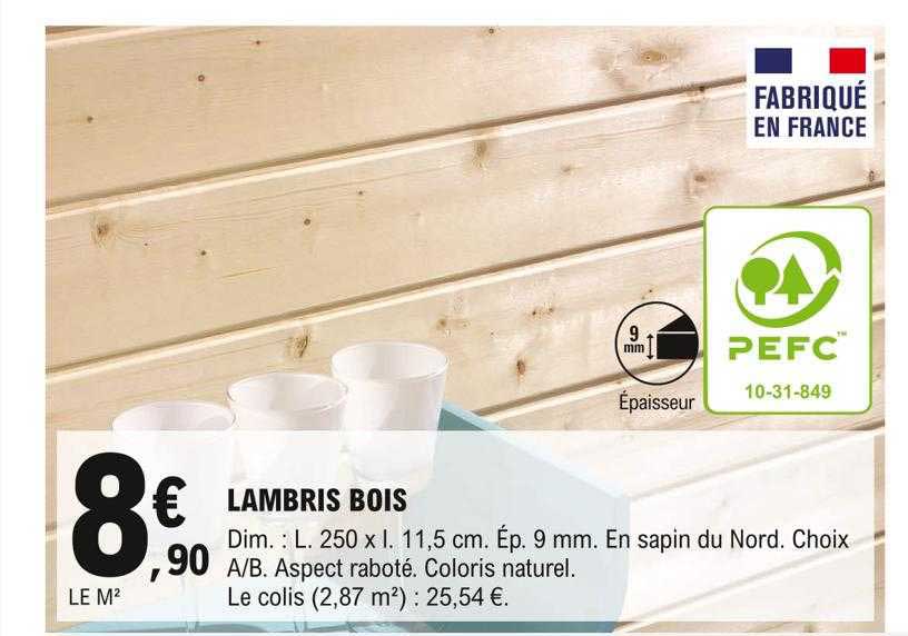 Lambris Bois