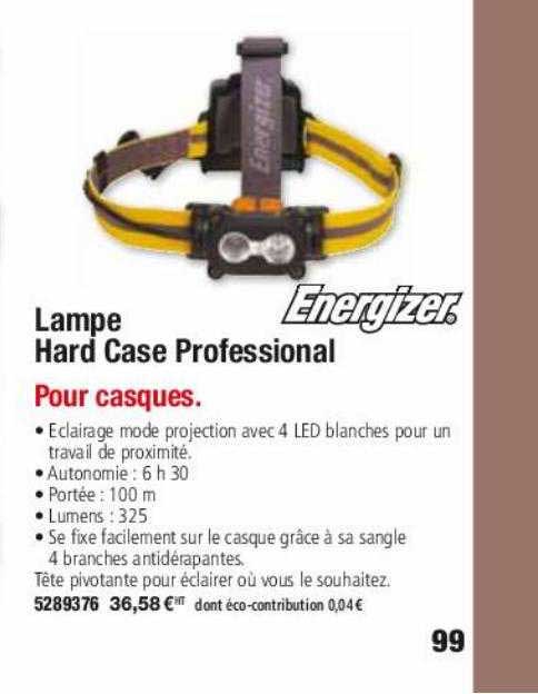 lampe hard case professional energizer