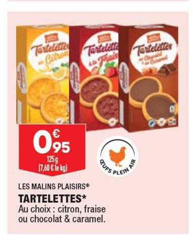 les malins plaisirs tartelettes