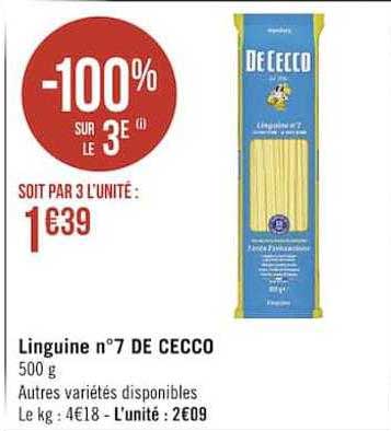linguine n°7 cecco