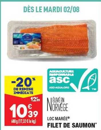 Loc Marée Filet De Saumon
