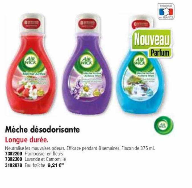 mèche désodorisante air wick