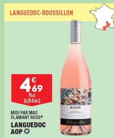 midi par mas flamant rose languedoc aop