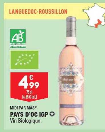 midi par mas pays d'oc igp