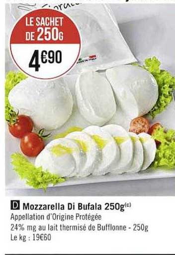 mozzarella di bufala 250g
