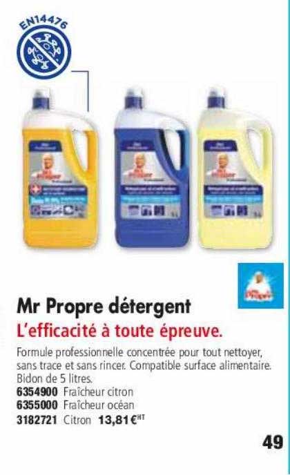mr propre détergent