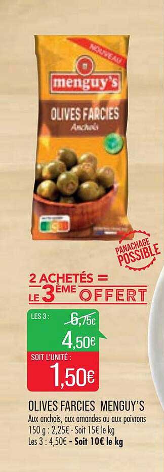 Olives Farcies Menguy's