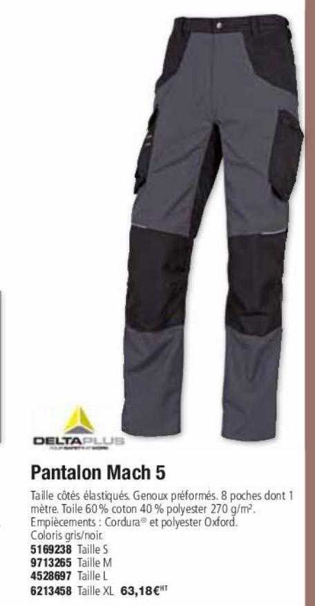 pantalon mach 5 delta plus