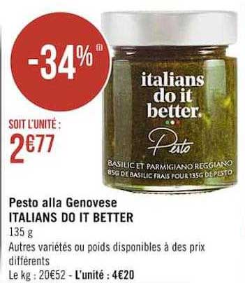 Pesto Alla Genovese Italians Do It Better