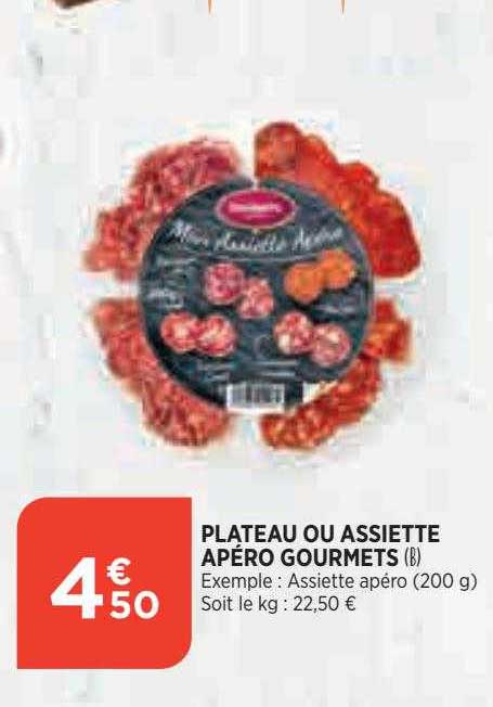Plateau Ou Assiette Apéro Gourmets