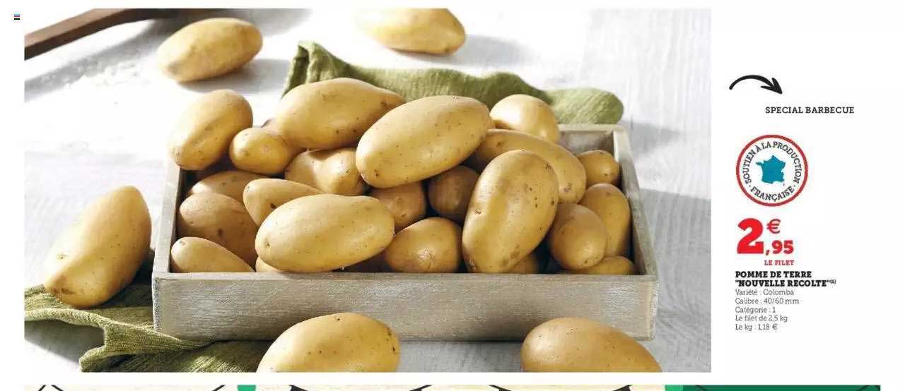 pomme de terre "nouvelle recolte"