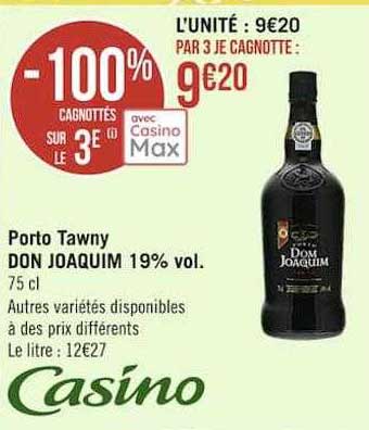 porto tawny don joaquim 19% vol.