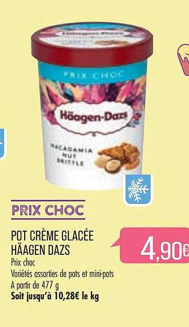 pot crème glacée häagen dazs