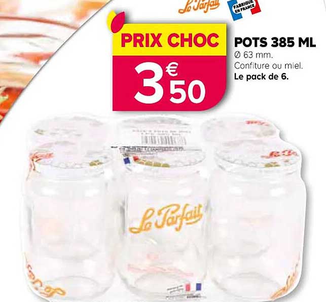pots 385 ml le parfait