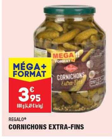 regalo cornichoins extra-fins