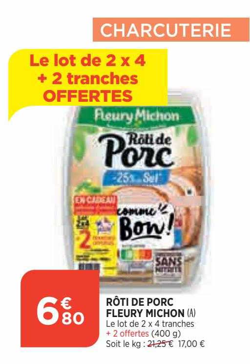 rôti de porc fleury michon