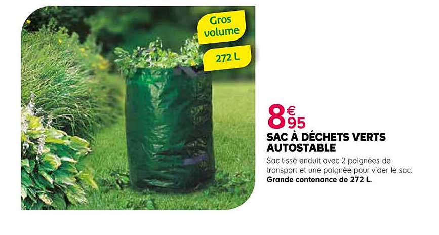 Sac à Déchets Verts Autostable