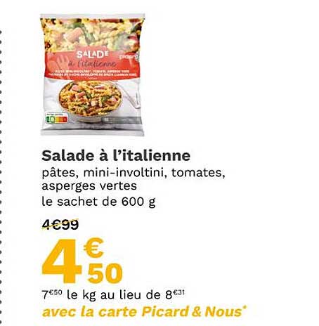 salade à l'italienne