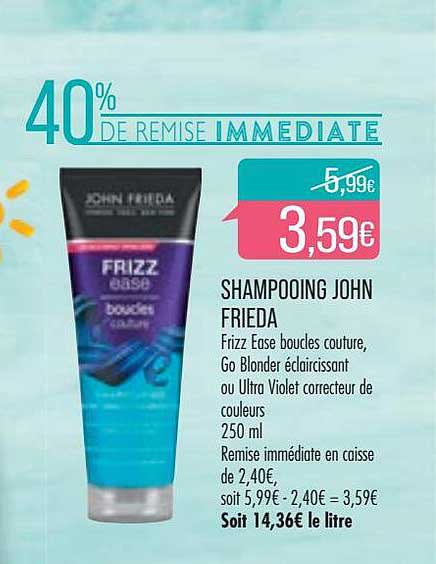 shampooing john frieda