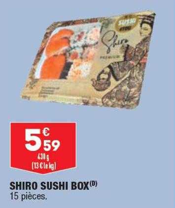 shiro sushi box