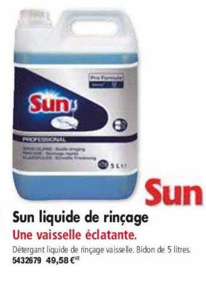 Sun Liquide De Rinçage