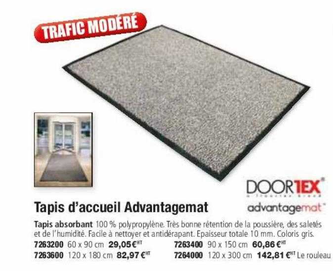 tapis d'accueil advantagemat
