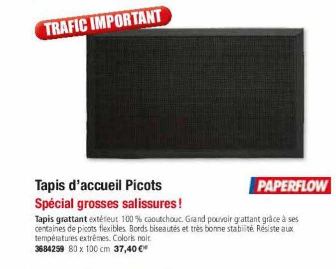 Tapis D'accueil Picots Paperflow