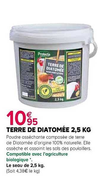 terre de diatomée 2,5 kg