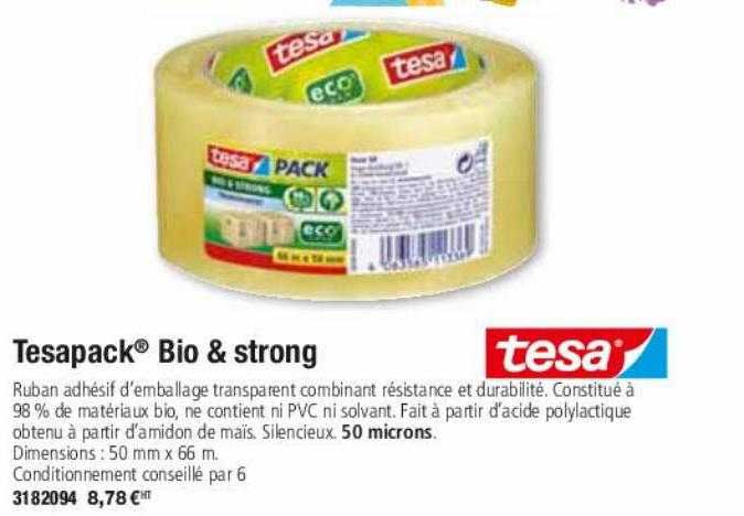 tesapack bio & strong