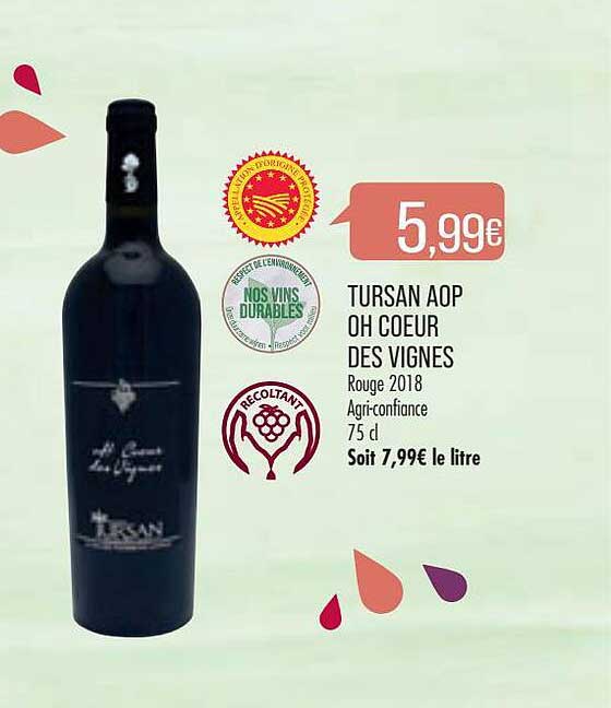 tursan aop oh cœur des vignes