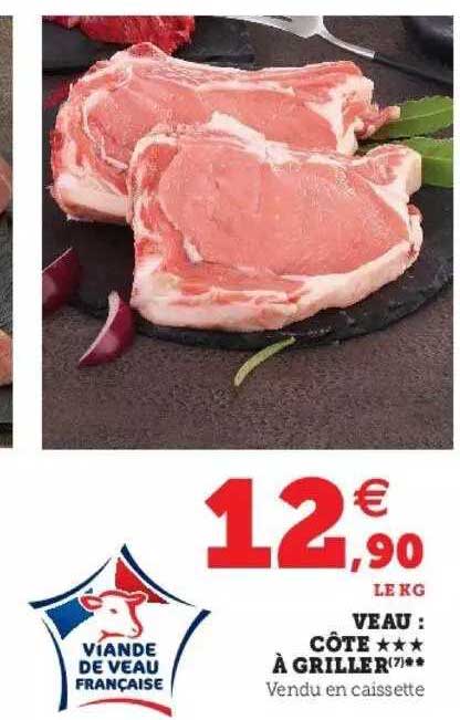Veau : Côte à Griller
